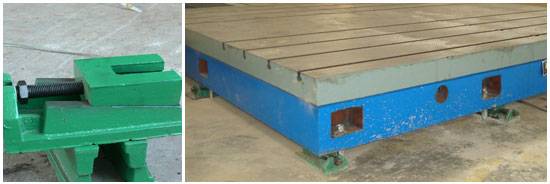 鑄鐵平臺(tái)墊鐵安裝